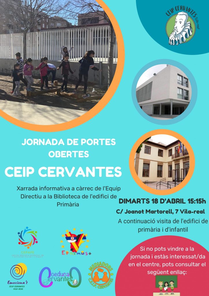 Admissi Ceip Cervantes Vila Real