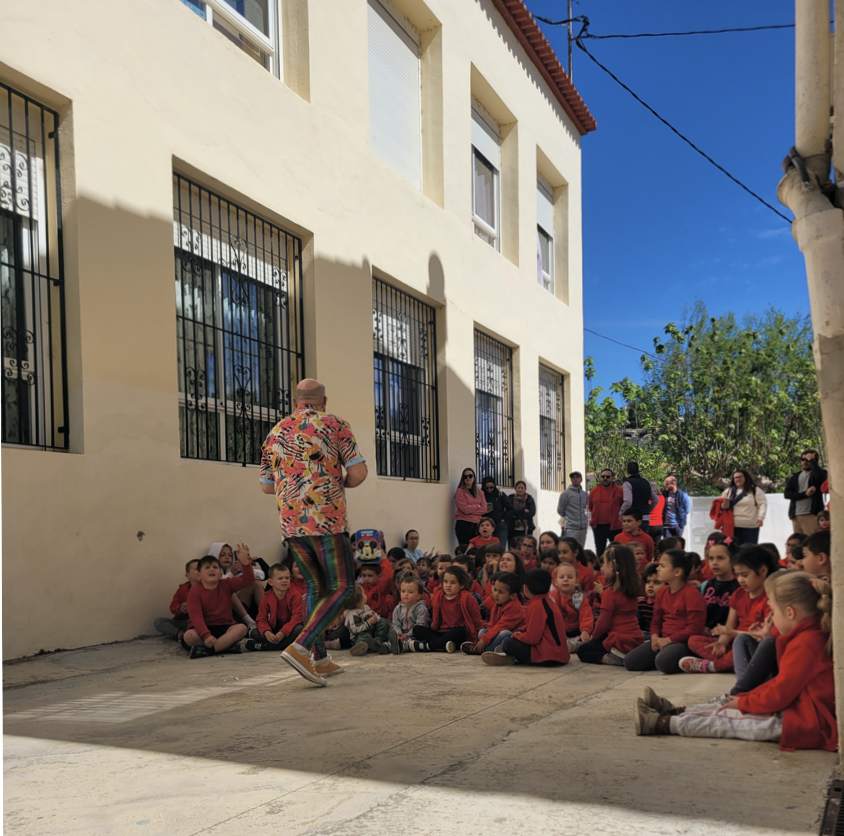 Celebramos el día del Teatro CRA LA SERRANÍA