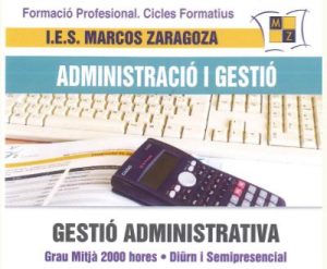 Gestión Administrativa (Presencial en horario ordinario de mañana / Semipresencial).