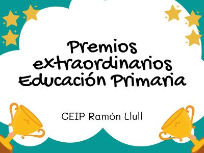 Premios extraordinarios Educación Primaria