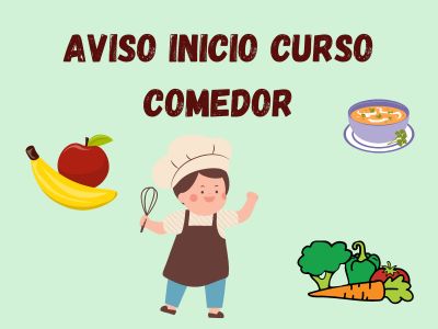 AVISO INICIO CURSO COMEDOR