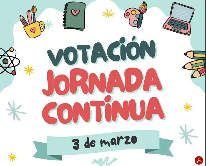 VOTACIÓN JORNADA INTENSIVA