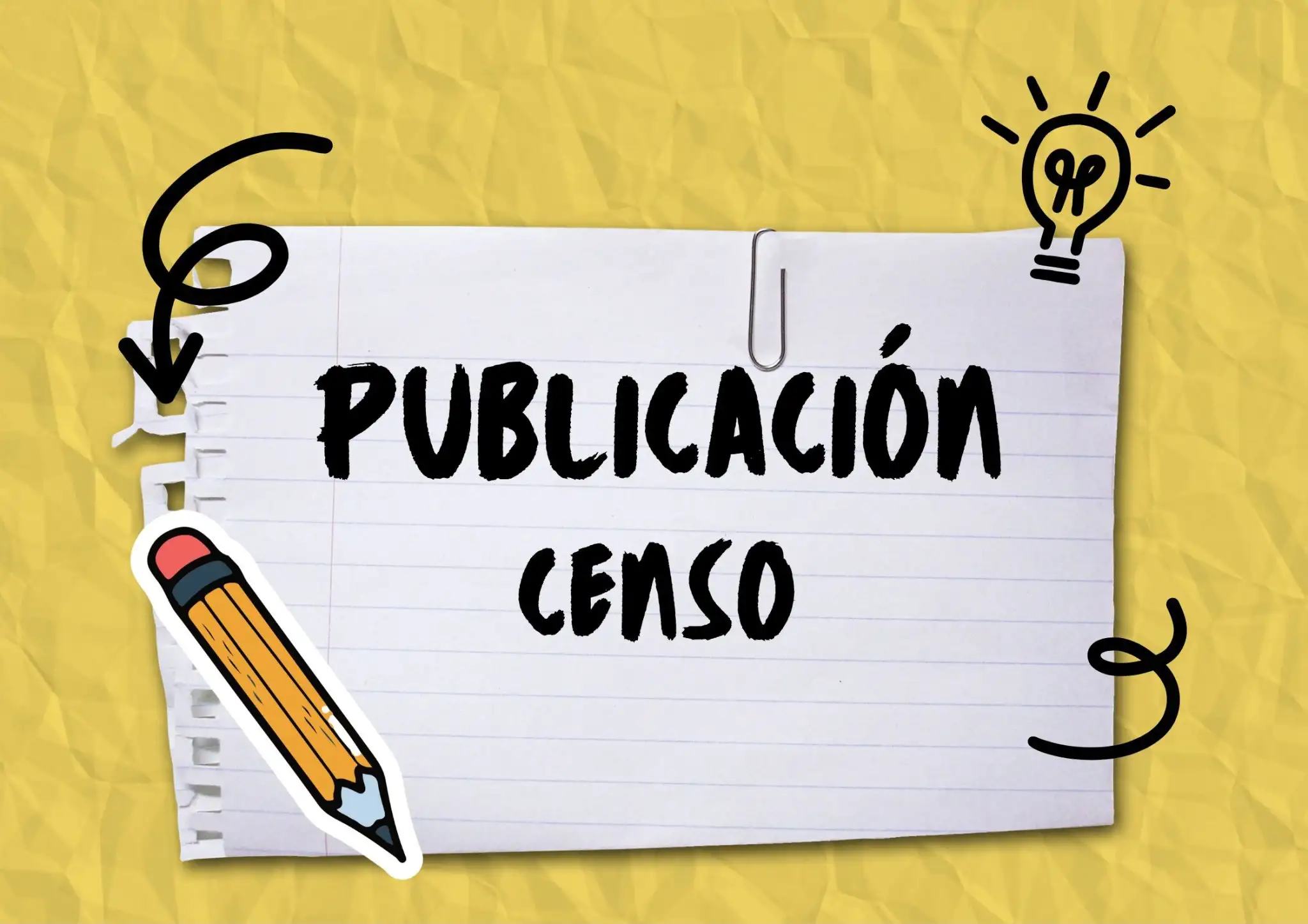 PUBLICACIÓN CENSO PROVISIONAL