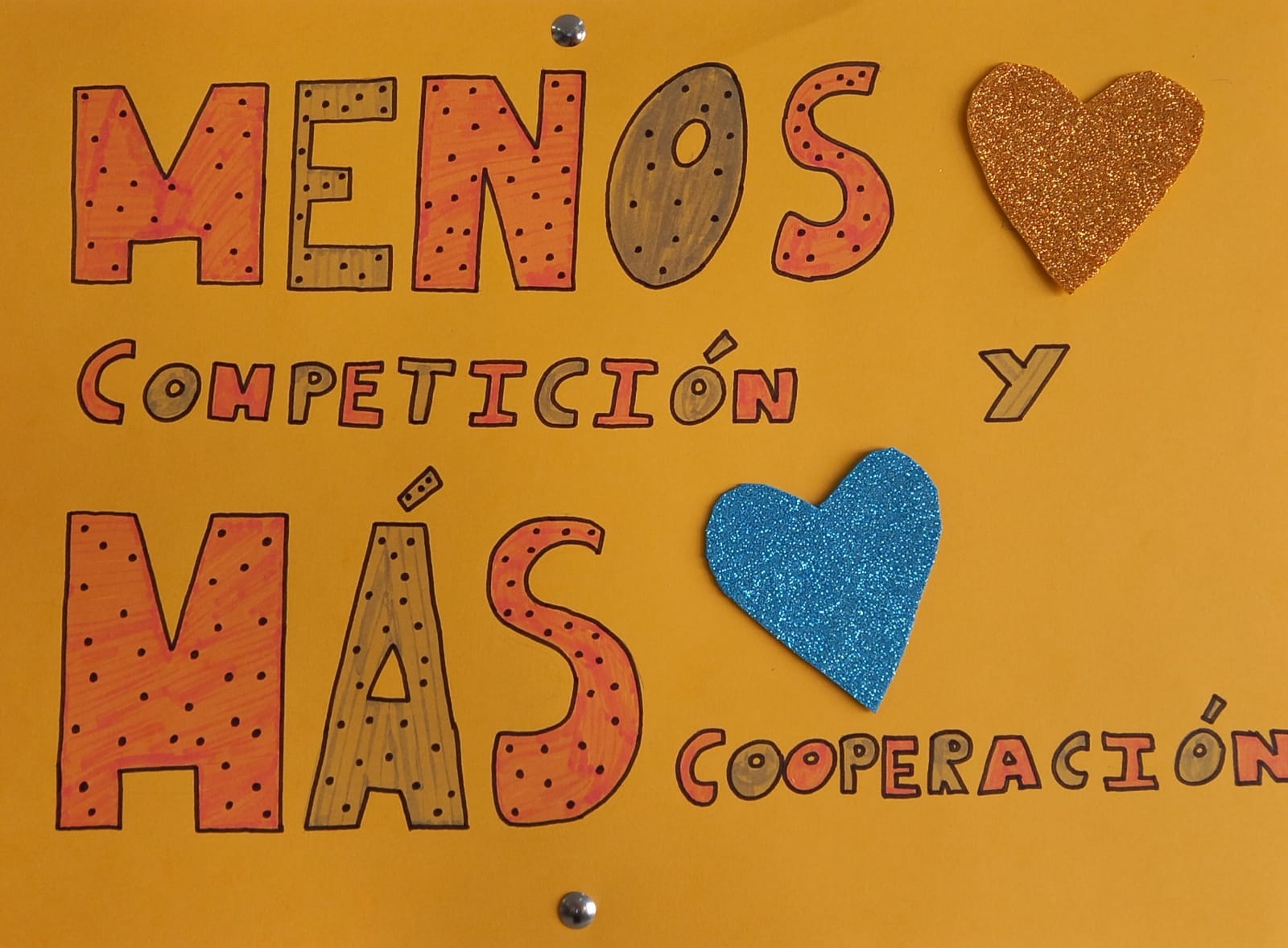 Cartel para mejorar convivencia en aula