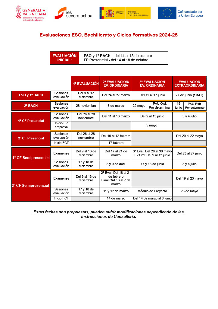 Calendario curso escolar 24_25