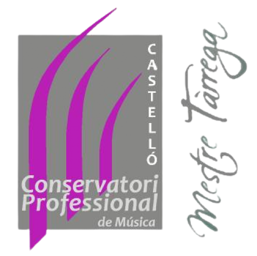 Logo CONSERVATORI PROFESSIONAL DE MÚSICA MESTRE TÁRREGA 
