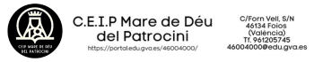 Logo CEIP Mare de Déu del Patrocini