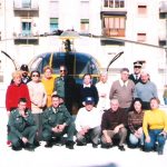 Setmana Cultural 10 al 14 febrer 1997. Educació Vial Tot un helicòpter al pati de la nostra escola.