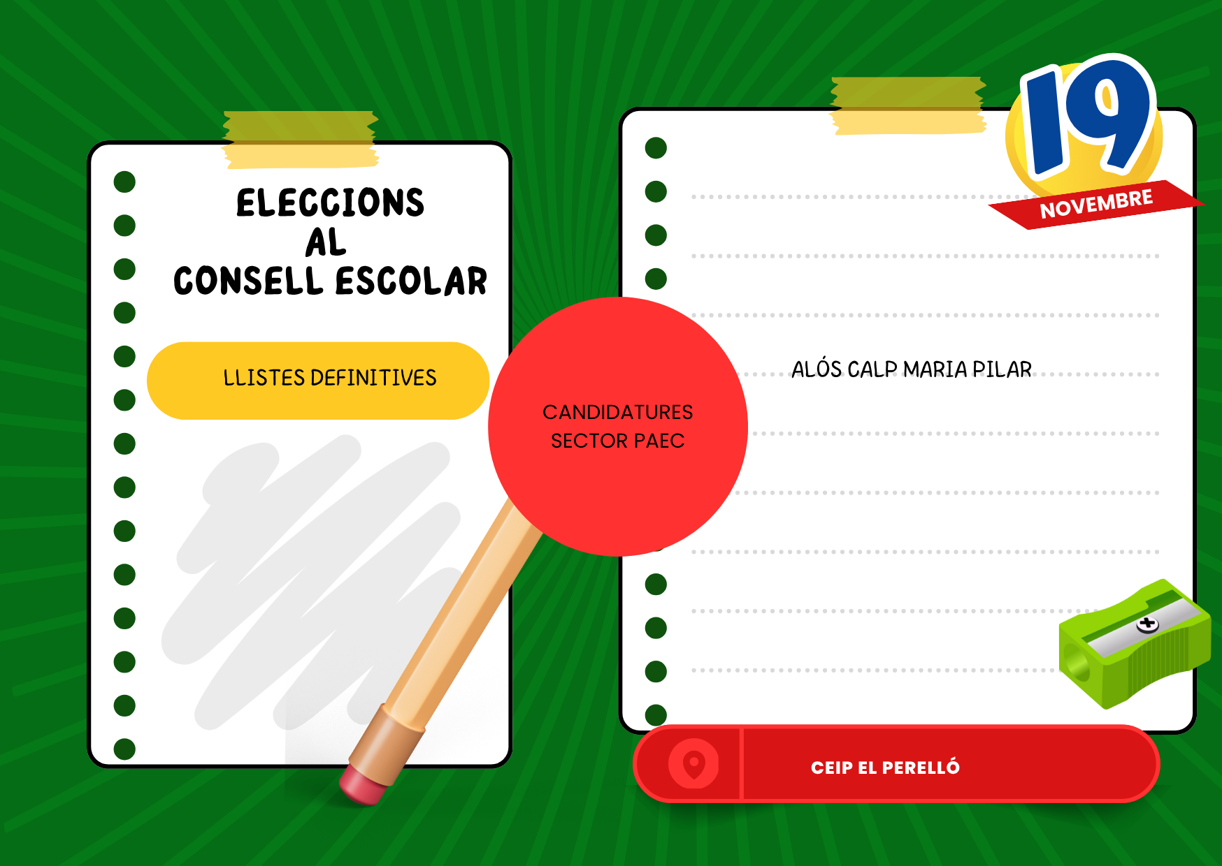 Tarjeta Ejercicio de reflexión para el regreso a clases Papelería Verde
