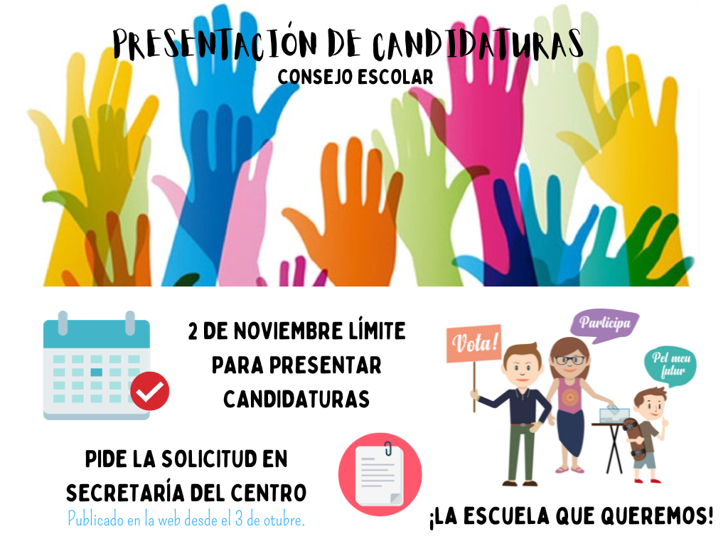 Candidatura Consejo Escolar Ceip Rei En Jaume 2927