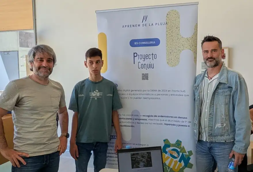 L’IES Conselleria participa en la trobada d’Aprenentatge-Servei amb el projecte CONVIU