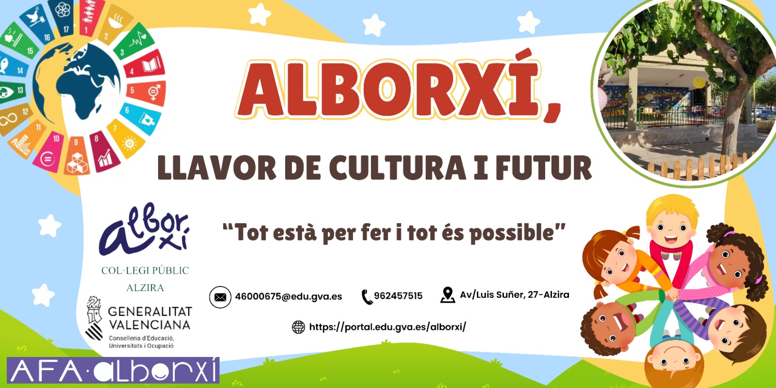 PANCARTA CEIP.ALBORXÍ