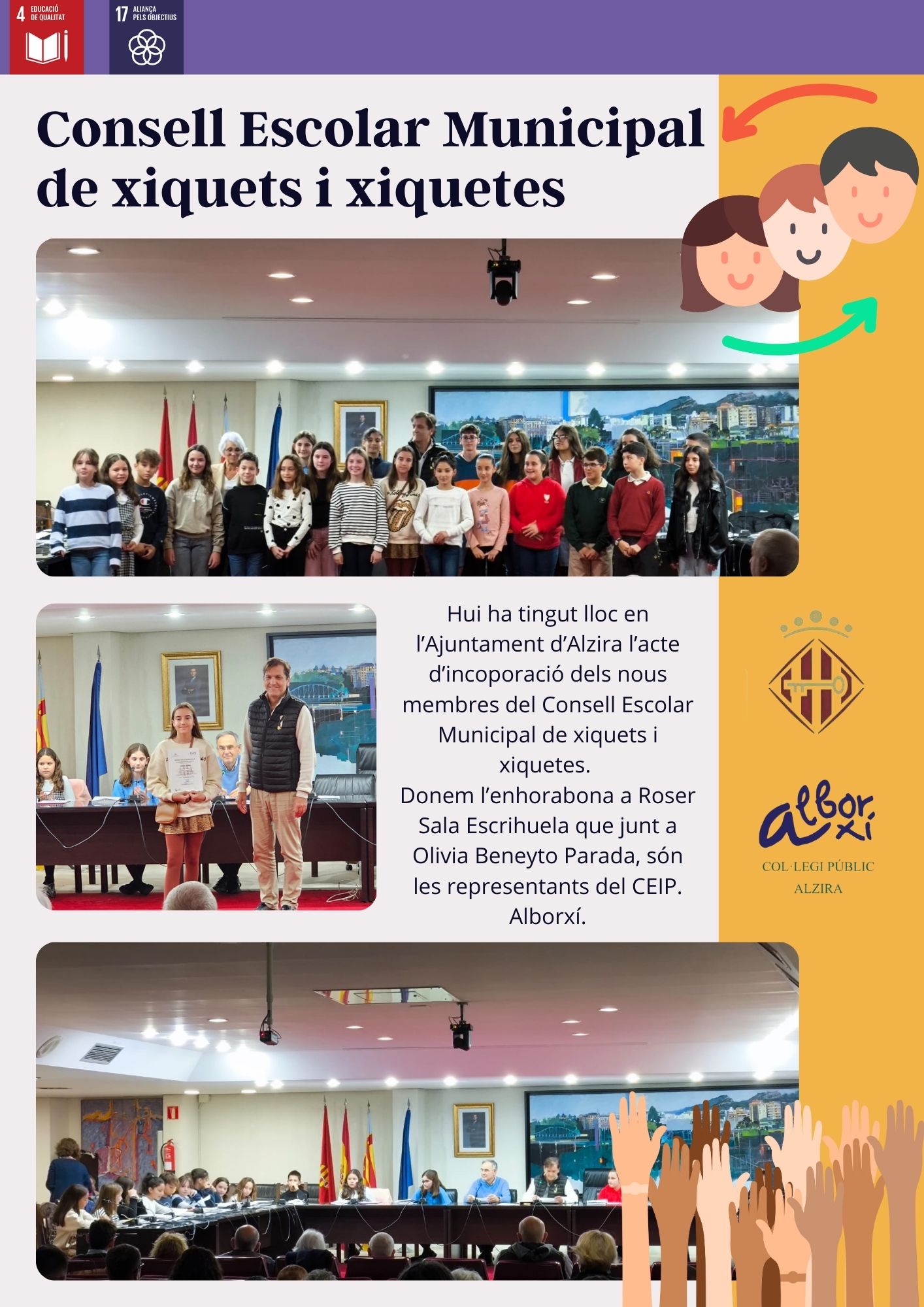 CONSELL ESCOLAR MUNICIPAL DE XIQUETS I XIQUETES