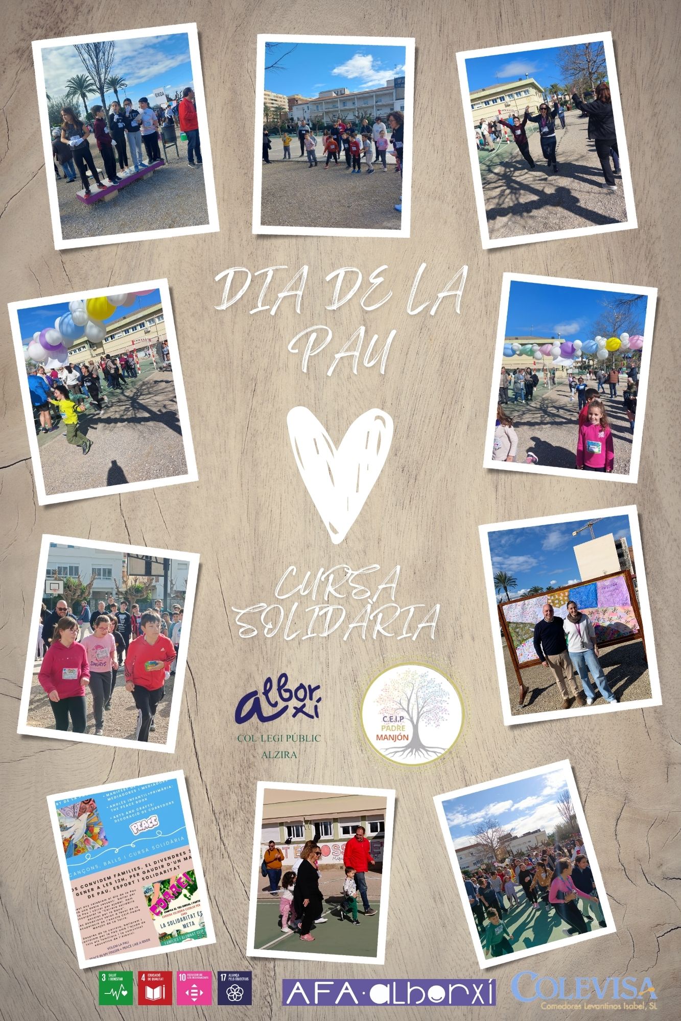 DIA DE LA PAU I CURSA SOLIDÀRIA