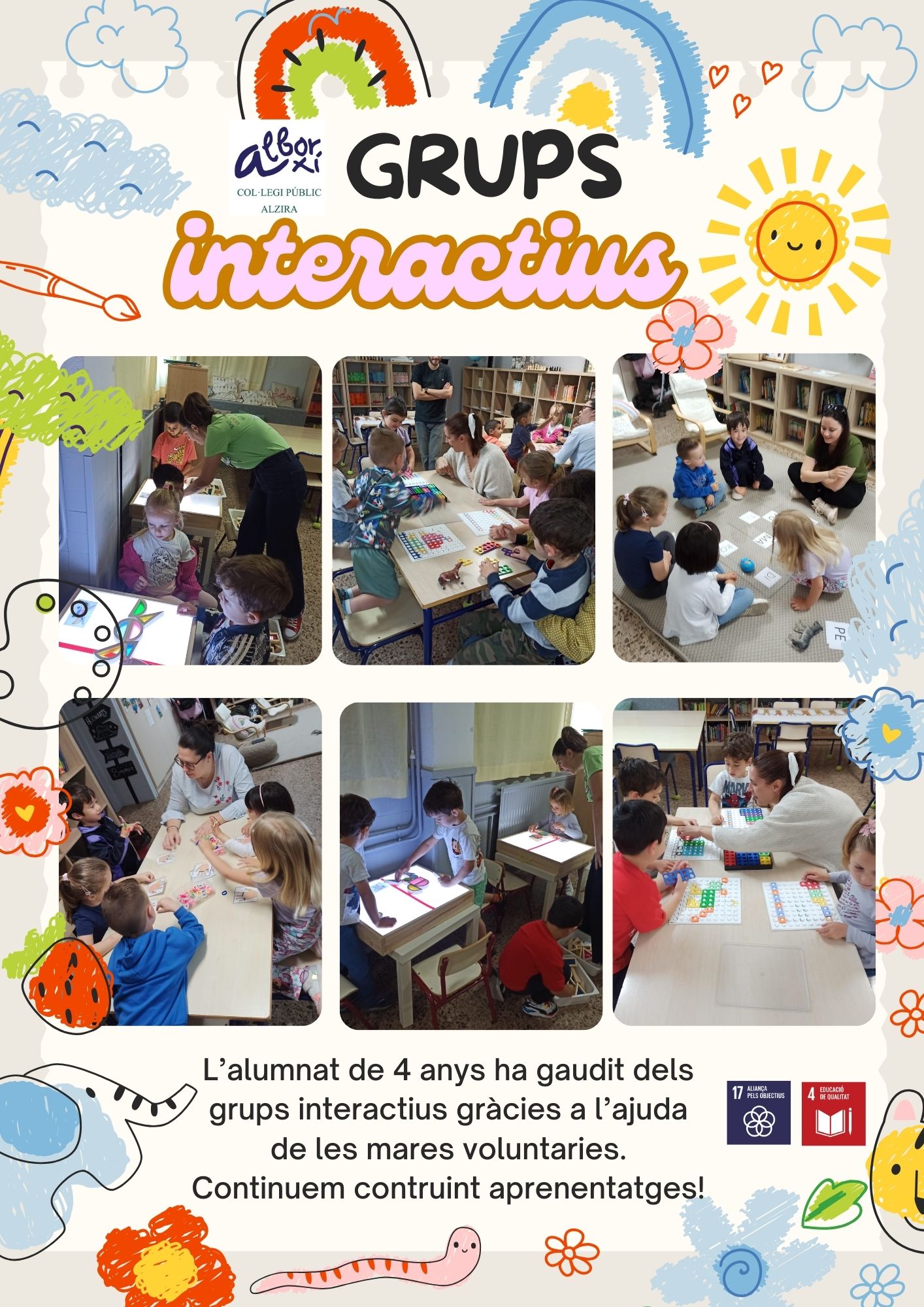 GRUPS INTERACTIUS: 4 ANYS