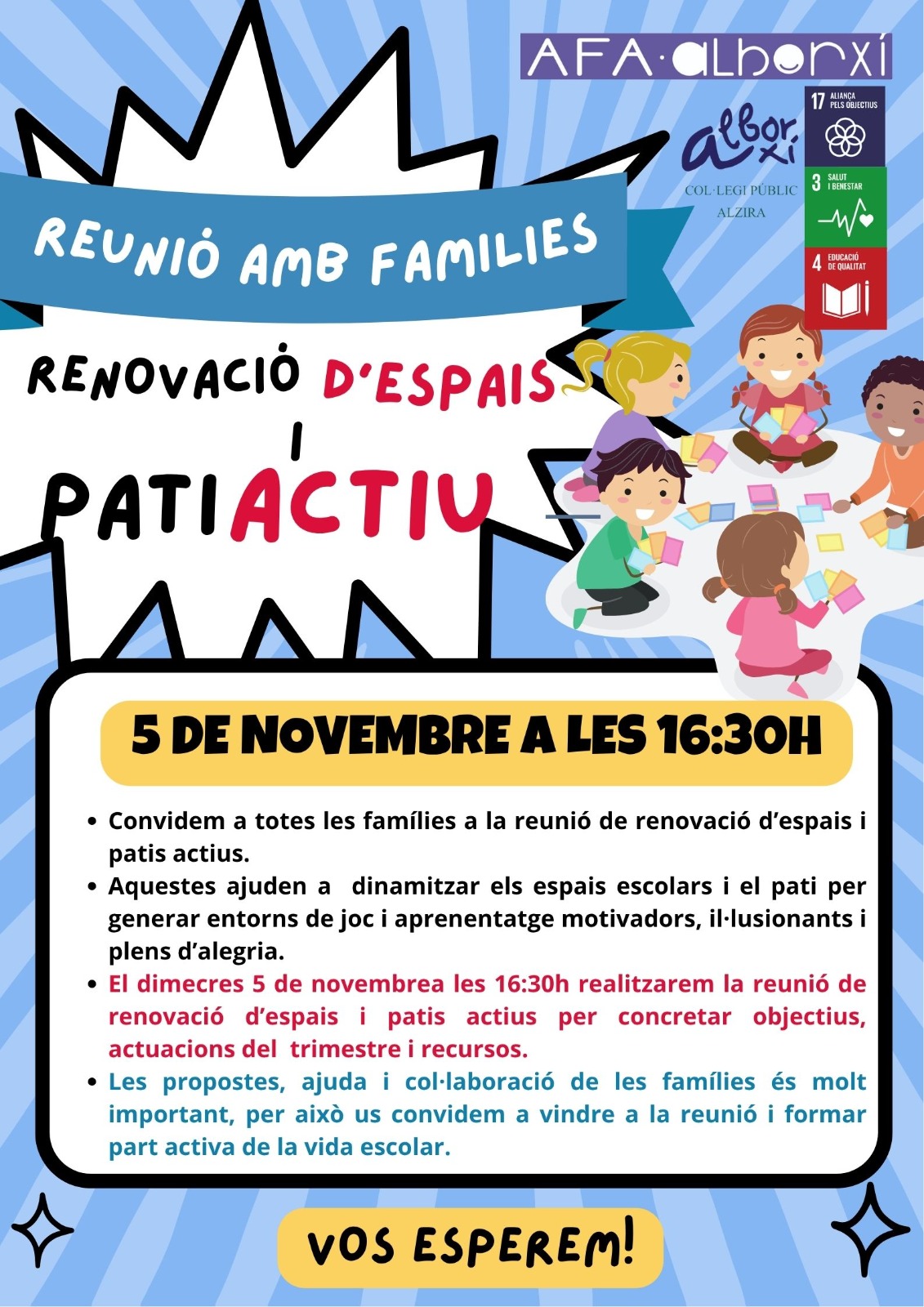 PATIS ACTIUS I RENOVACIÓ D’ESPAIS