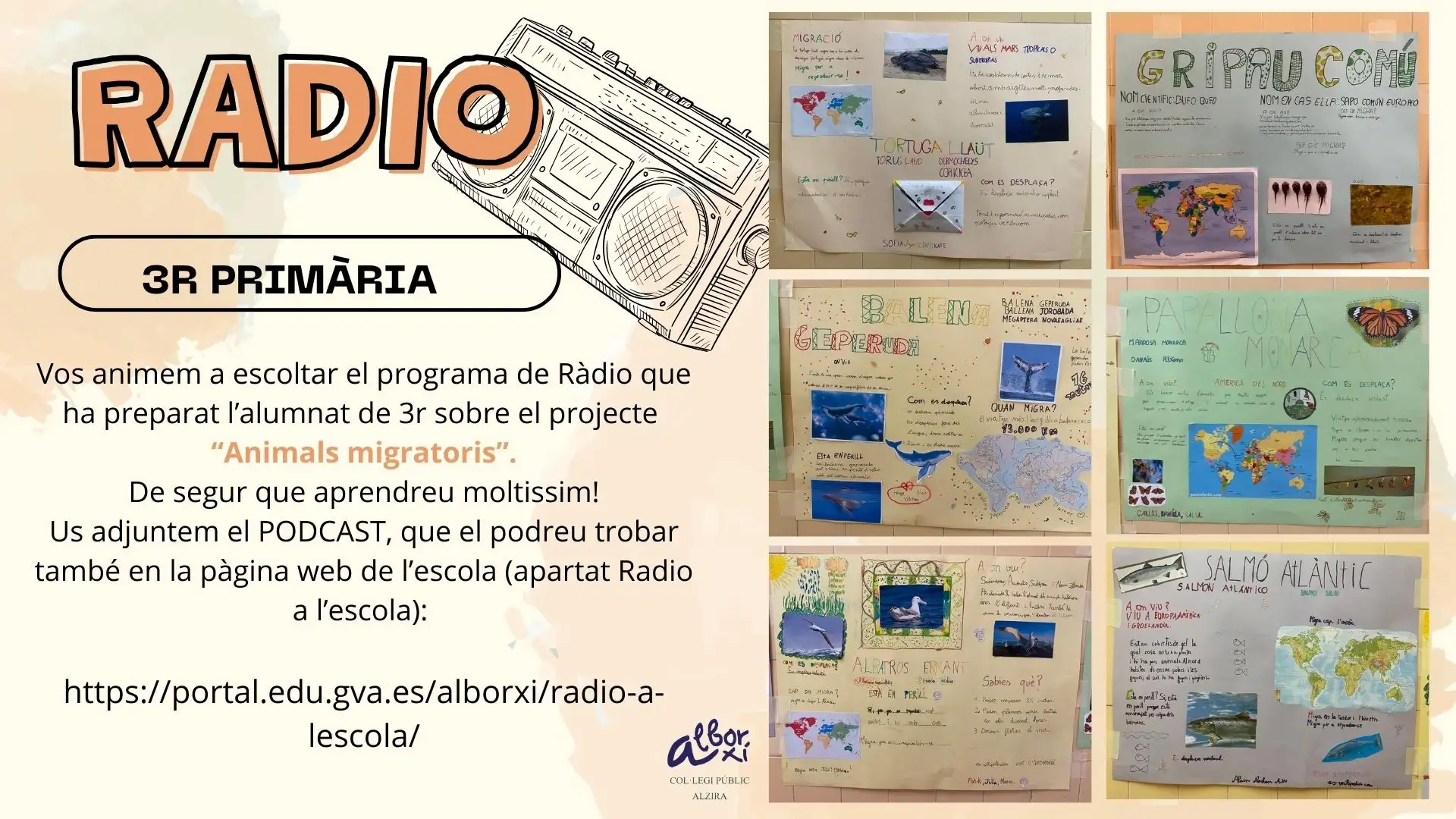 PROJECTE: ANIMALS MIGRATORIS