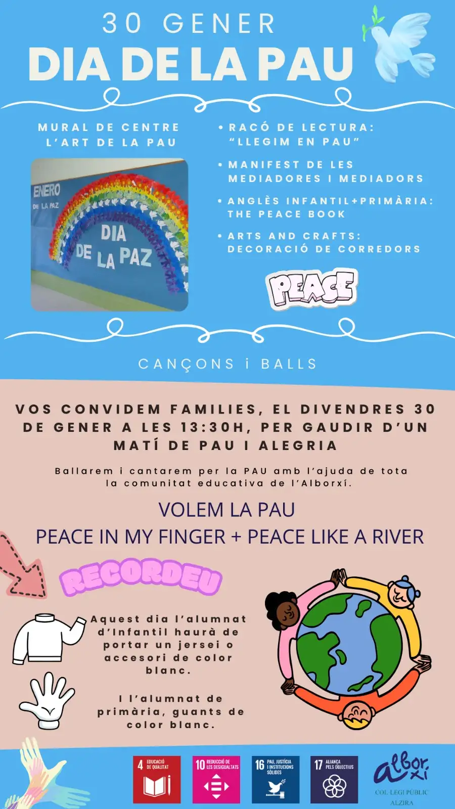 CELEBRACIÓ DIA DE LA PAU