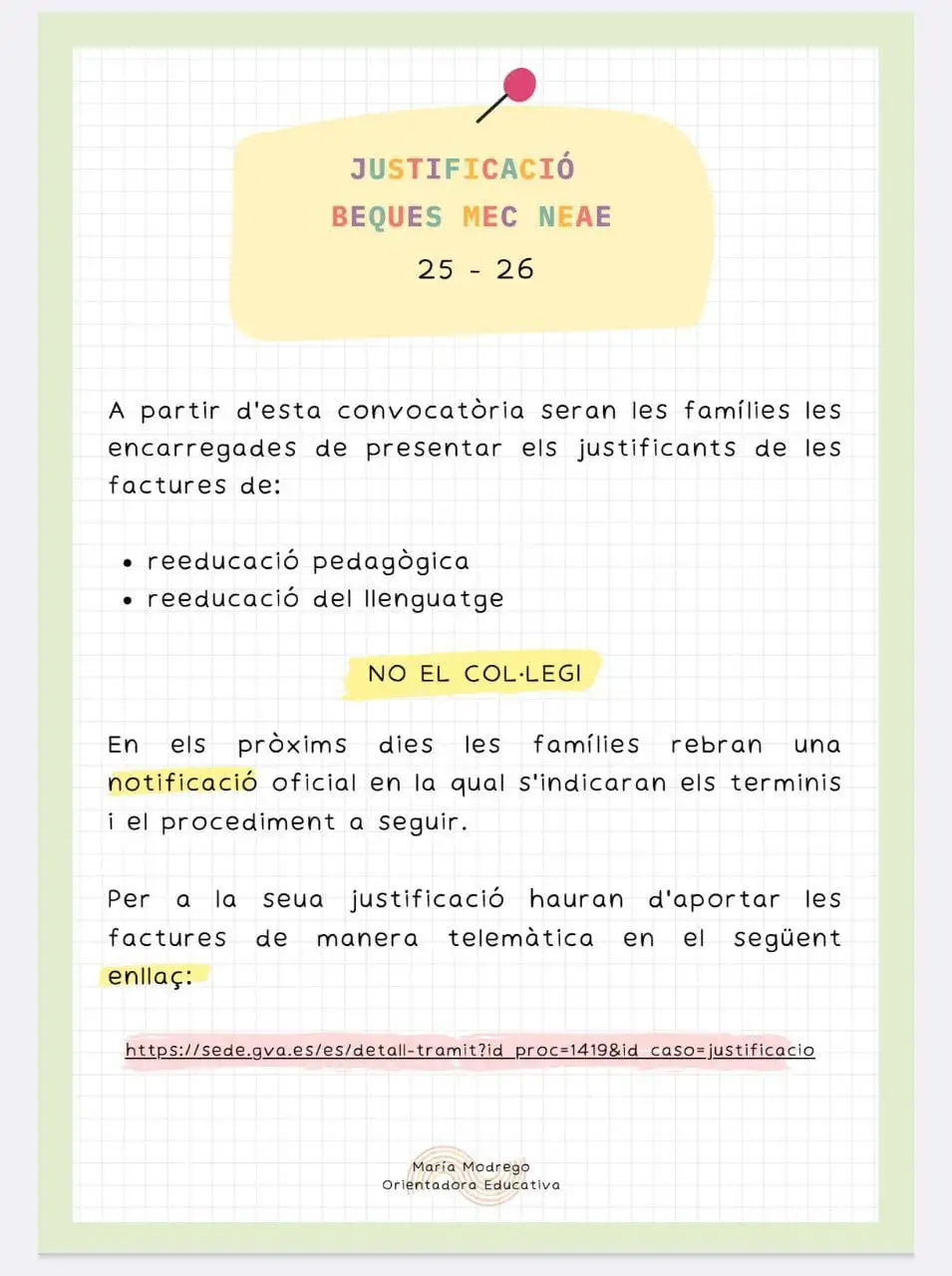 JUTIFICACIÓ BEQUES MEC