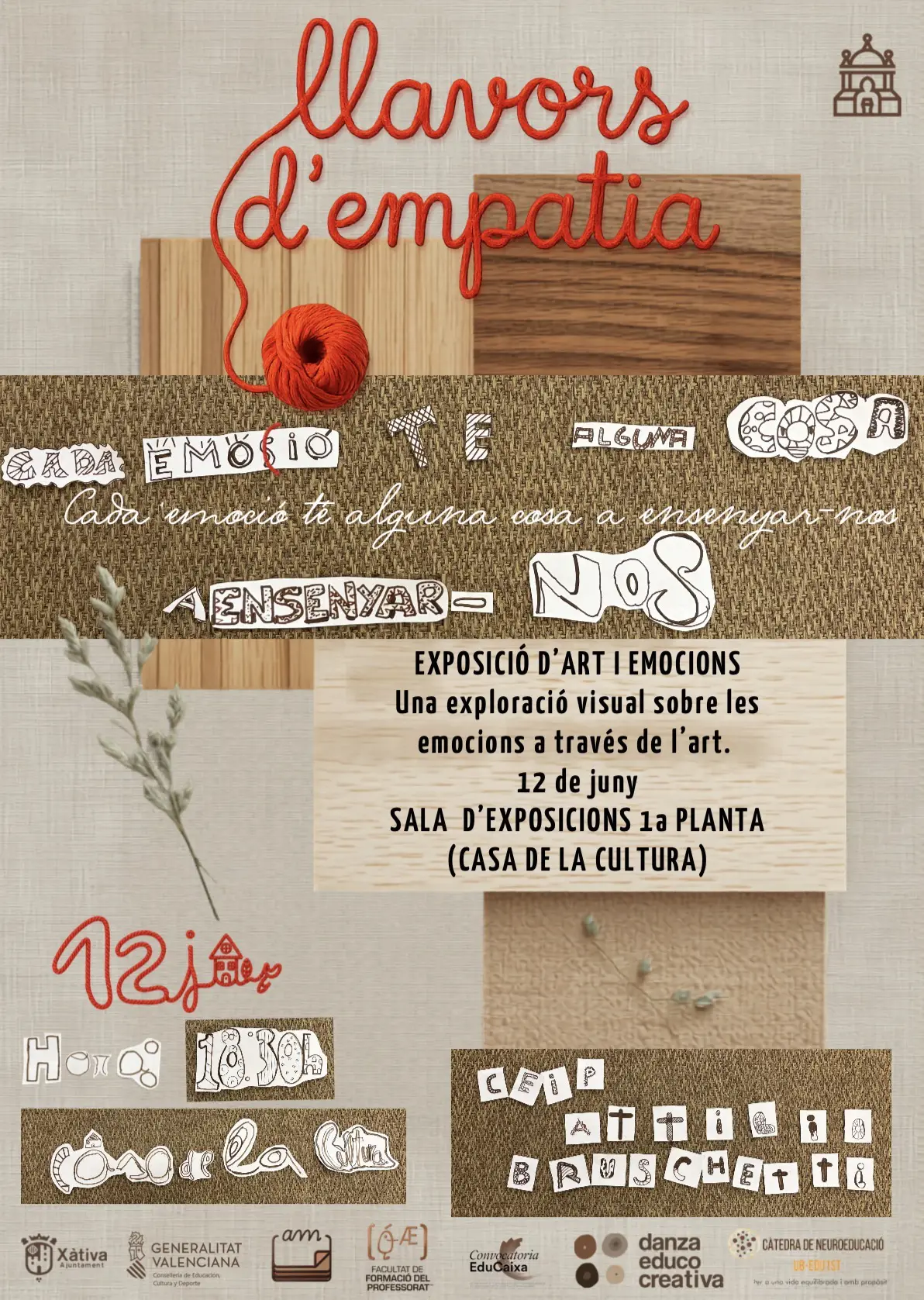 Cartell de l'exposició Llavors d'Empatia