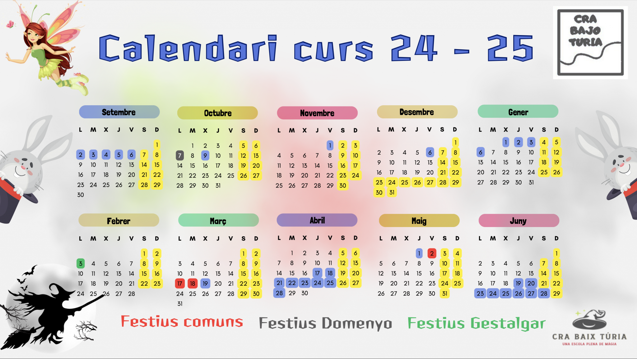 Calendari 24/25