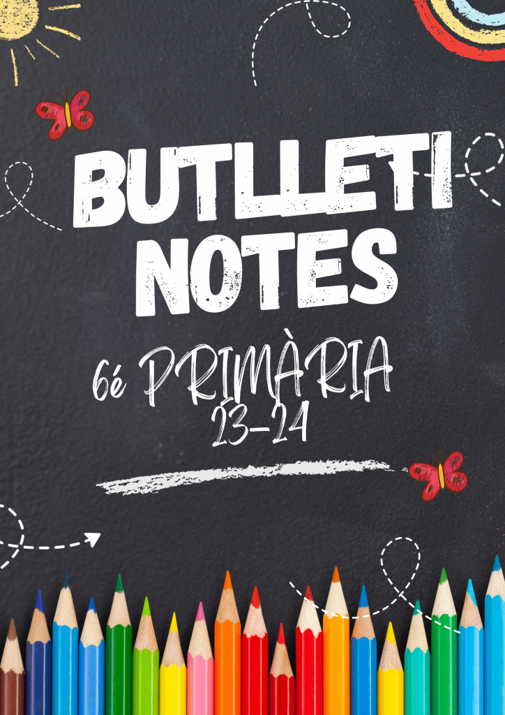 Butlletí notes 6é Primaria