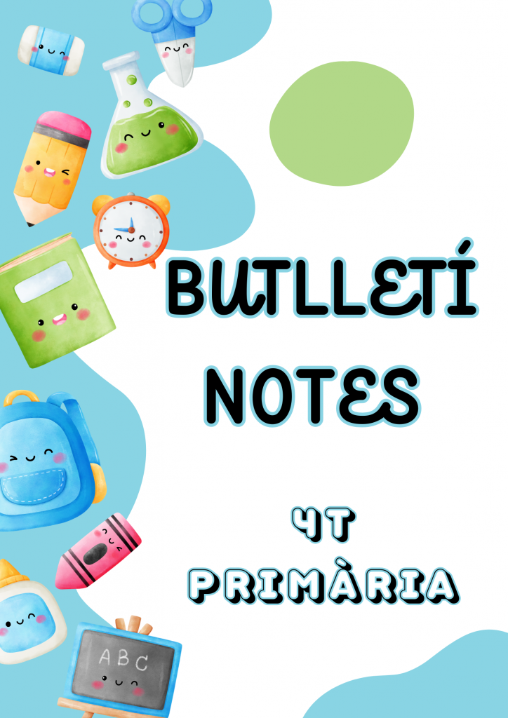 butlletí notes 4t Primaria