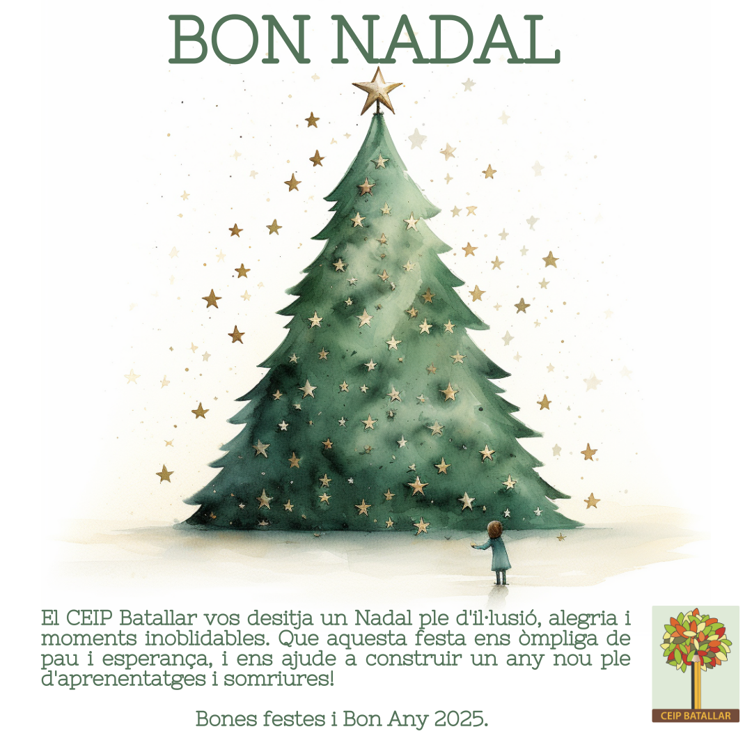 felicitació Nadal CEIP Batallar