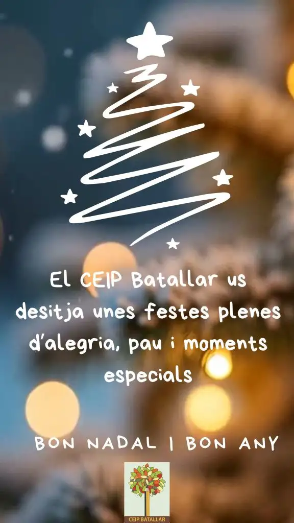 Felicitació nadal Batallar Felicitació nadal Batallar