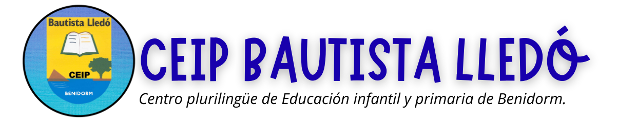Logo CEIP BAUTISTA LLEDÓ