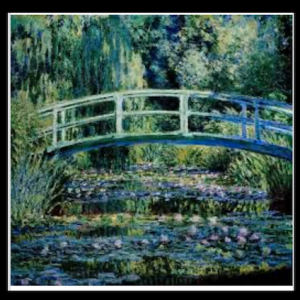 Monet, Bridge over a Pond of Water Lilies