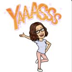 Happy English teacher