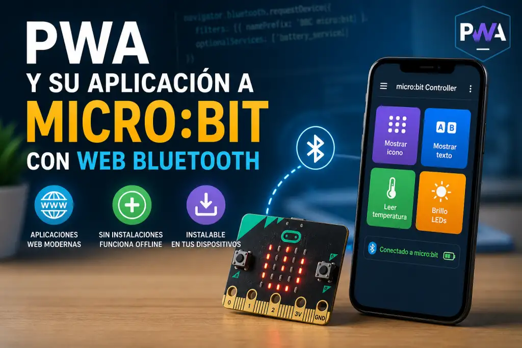 PWA microbit
