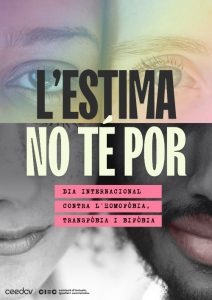 cartel campanya contra l'homofòbia, transfòbia, i Bifòbia