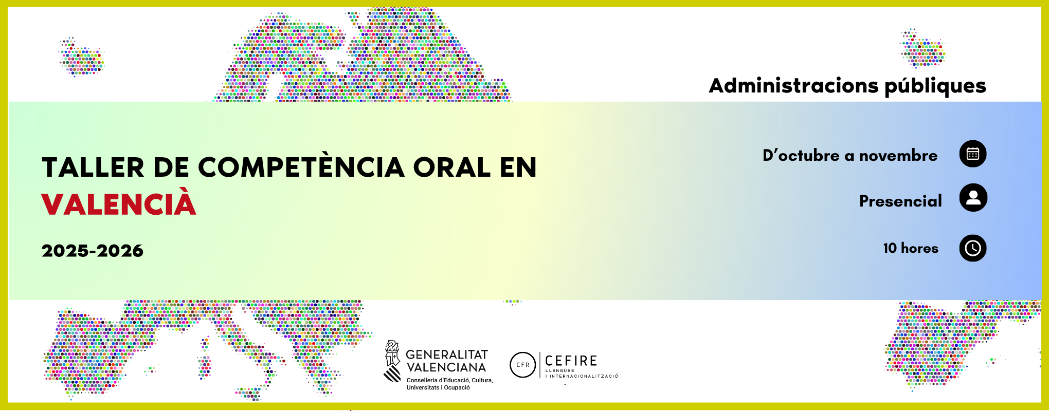 Taller de competència oral en valencià val