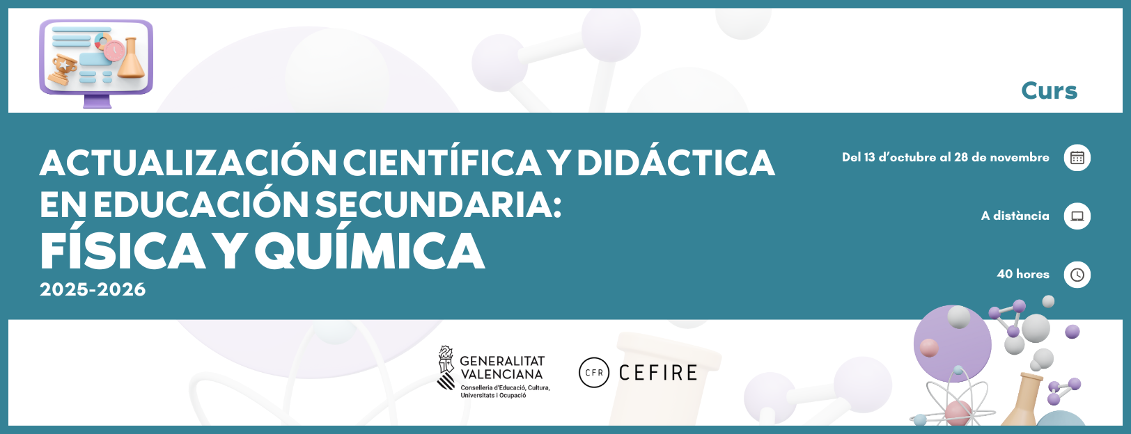 ACTUALITZACIÓN CIENTÍFICA Y DIDÁCTICA EN EDUCACIÓN SECUNDARIA física y química