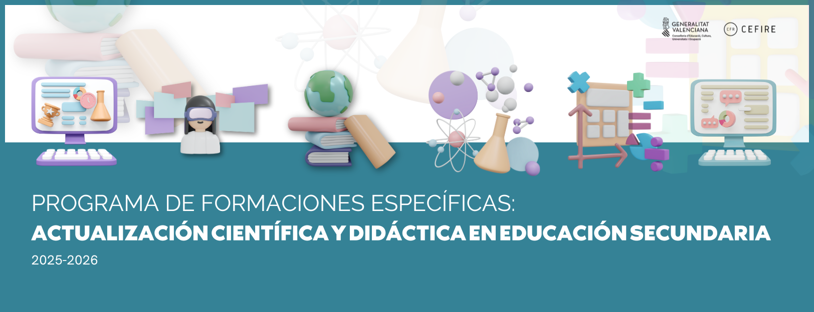 Programa ACTUALITZACIÓN CIENTÍFICA Y DIDÁCTICA PARA PROFESORES DE EDUCACIÓN SECUNDÀRIA