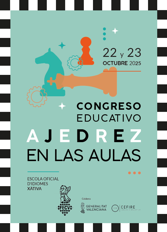 2025 Cartel Congreso ajedrez_cas
