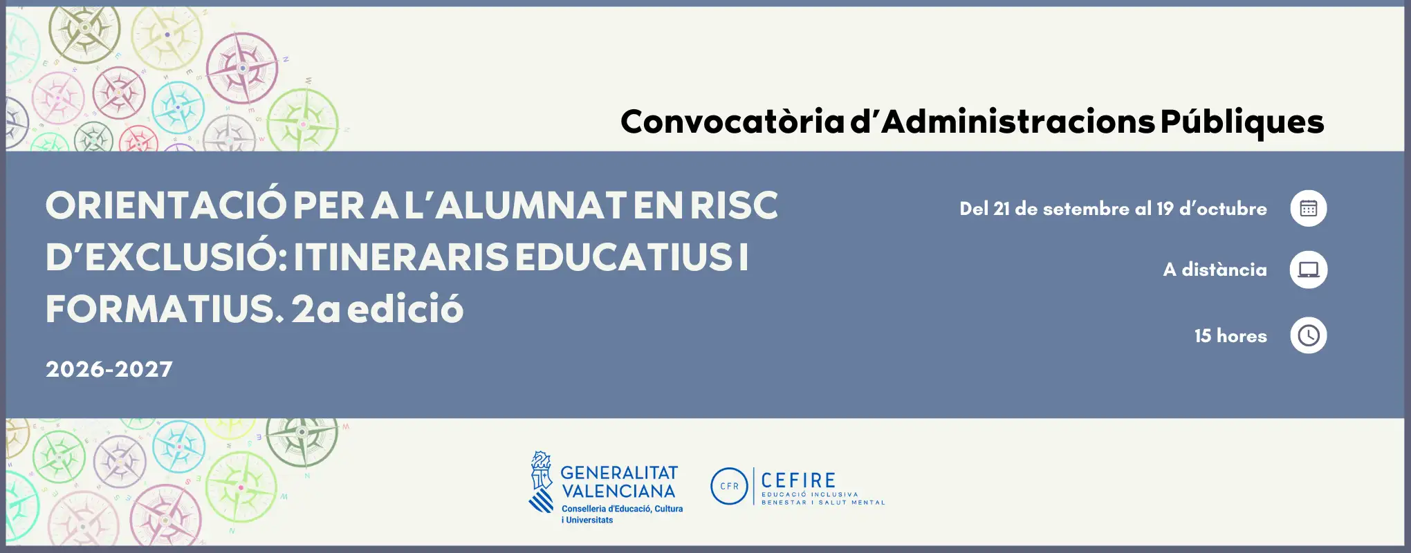 26EIBS89IN019 Orientació per a l'alumnat en risc