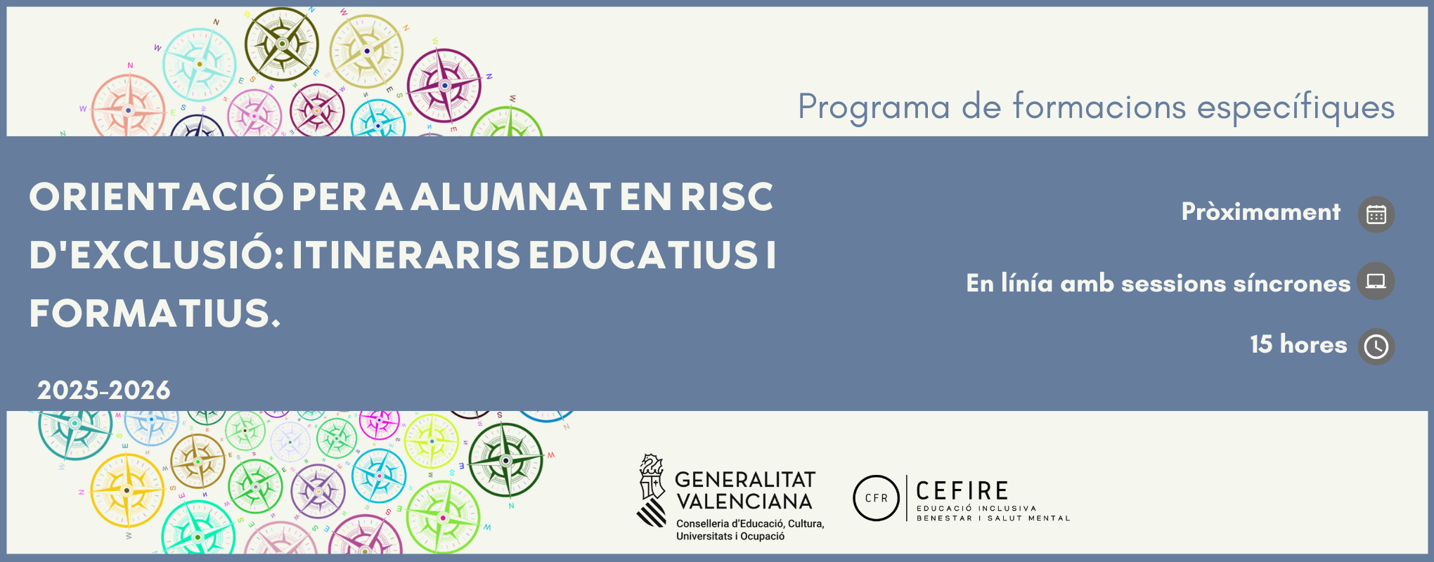 Orientación para alumnado en riesgo de exclusión itinerarios educativos y formativos.