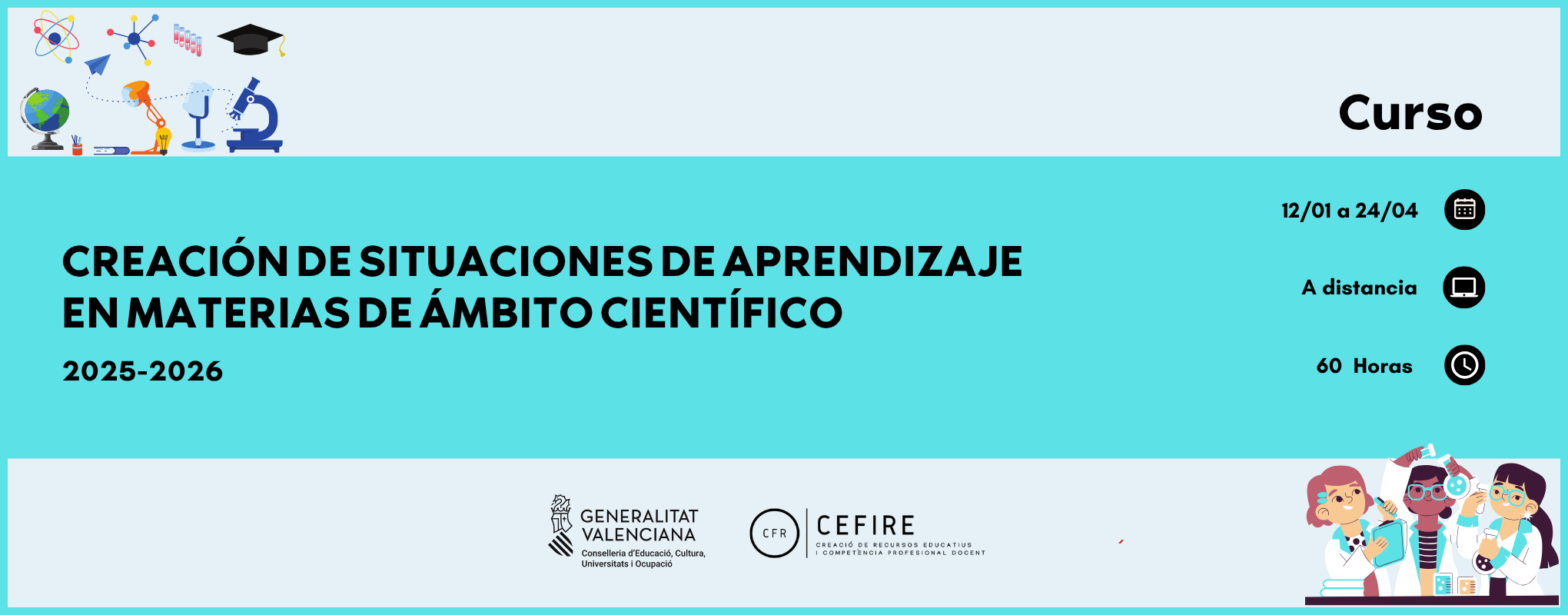 26CR77ES001- Creació de situacions de aprenentatge en matèries d'àmbit científic (2)