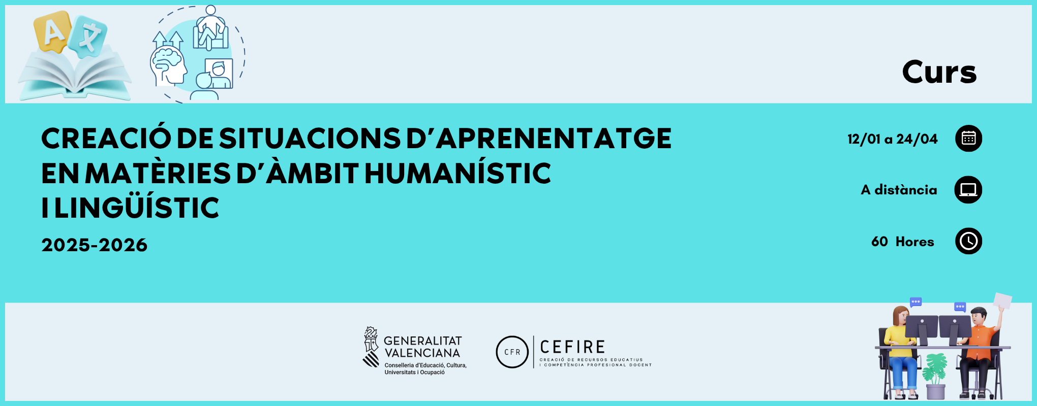 26CR88ES001 - Creació de situacions d'aprenentatge en matèries d'àmbit humanístic i lingüístic