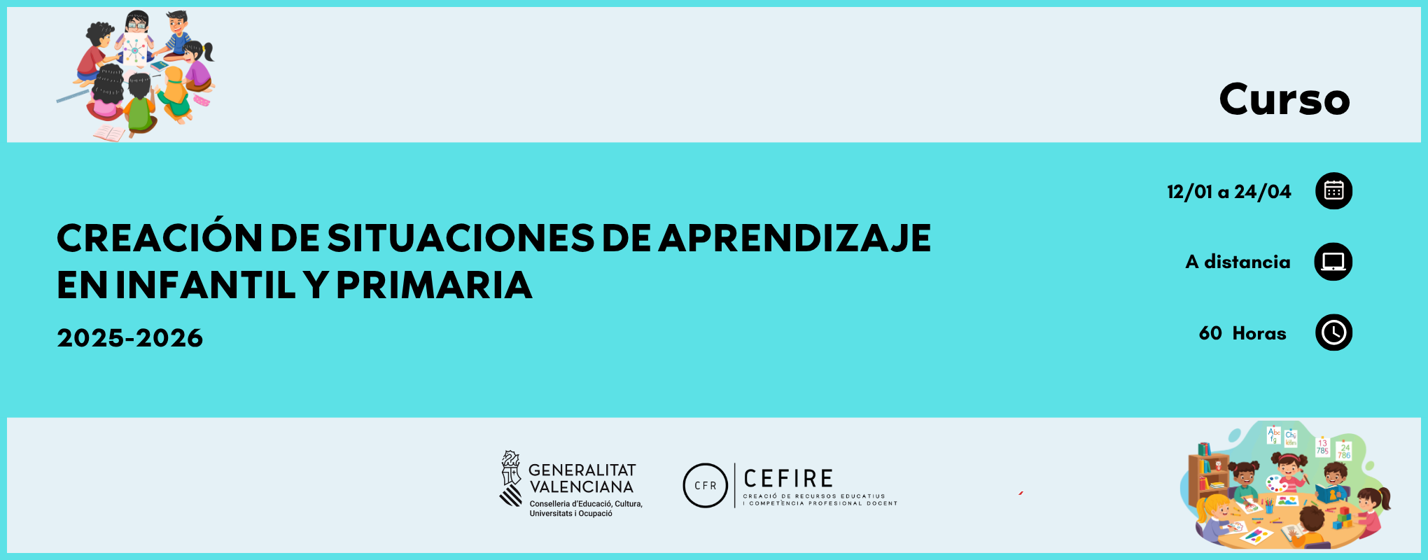 26CR98IP001- Creación de situaciones de aprendizaje en Infantil y Primariaen infantil i primària
