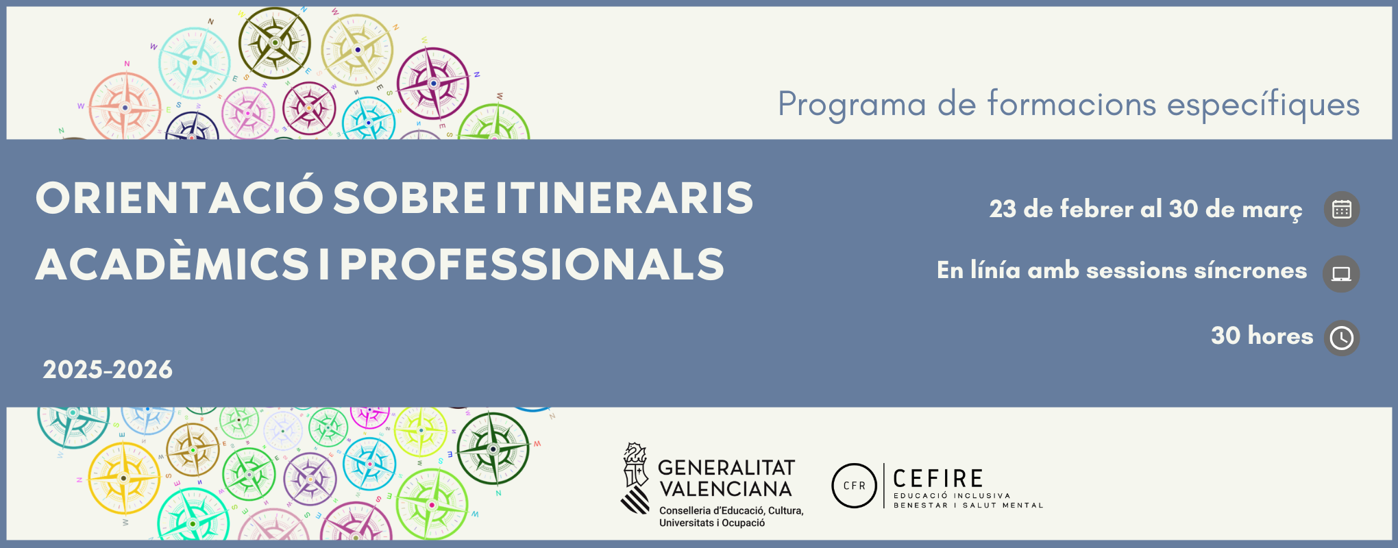 Orientació sobre itineraris acadèmics i professionals