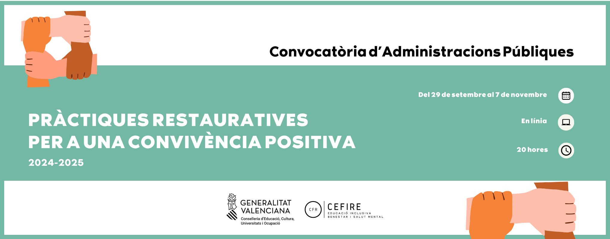 PRàCTIques RESTAURATIVeS PeR A UNA CONVIVèNCIA POSITIVA