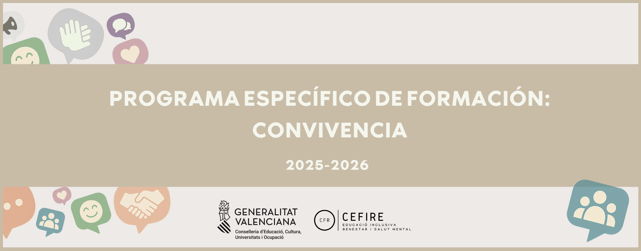 Programa específico convivencia