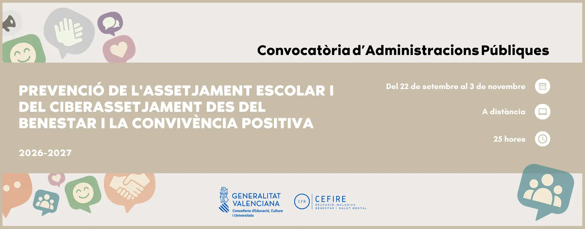 26EIBS99IN117 + Introducció a la convivència restaurativa.2ª