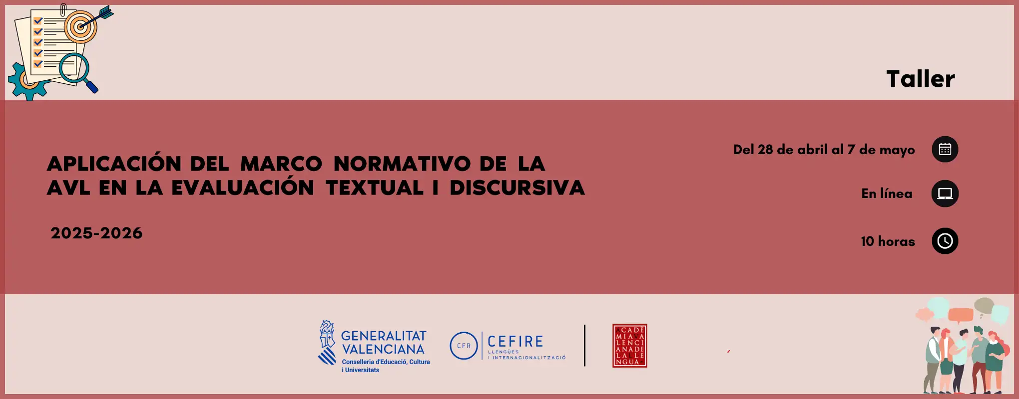 26LI90IN001_Aplicación del marco normativo de la AVL en la evaluación textual y discursiva (cast)