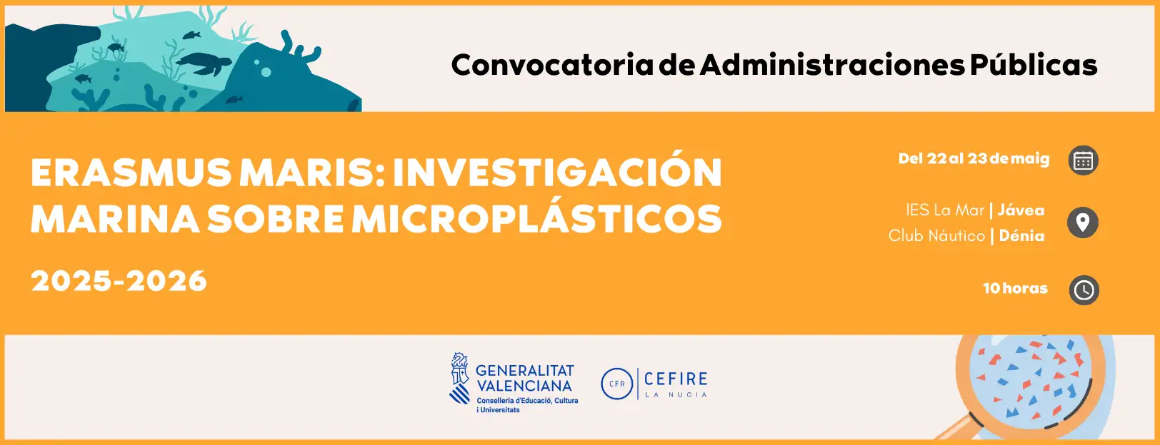 26NU72IN006_Erasmus Maris_ Investigación marina sobre microplásticos_CAS