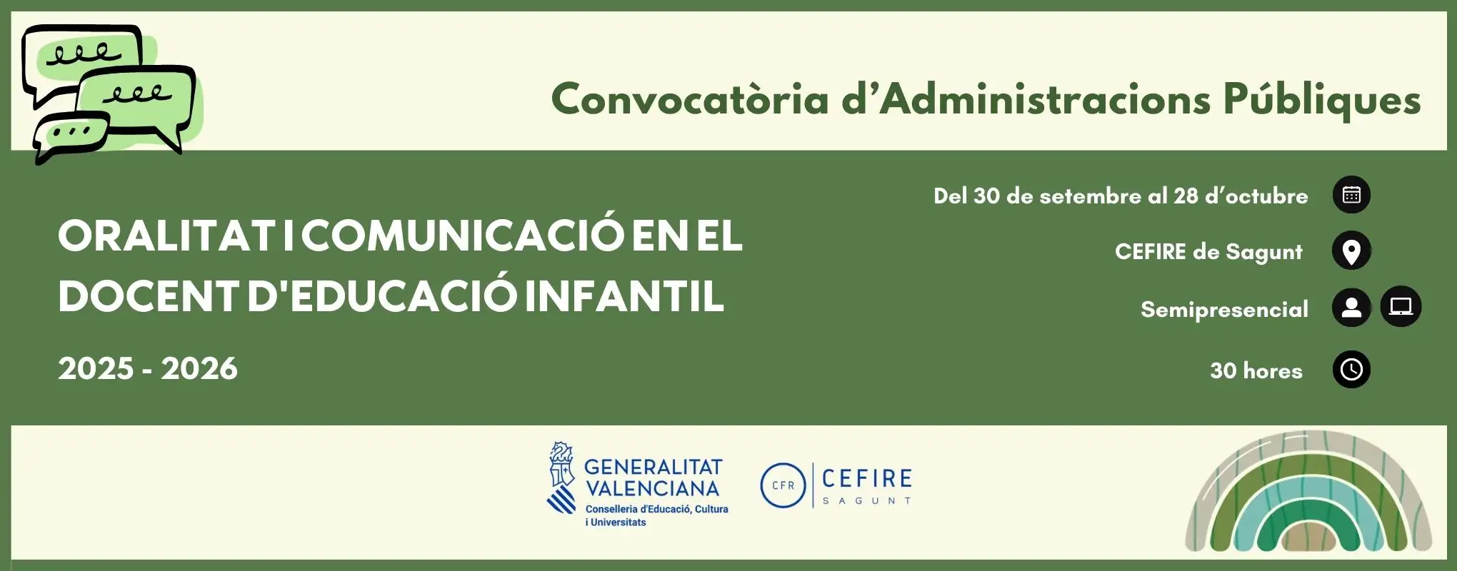 26SA11EI011_Oralitat i comunicació en el docent d'Educació Infantil_VAL